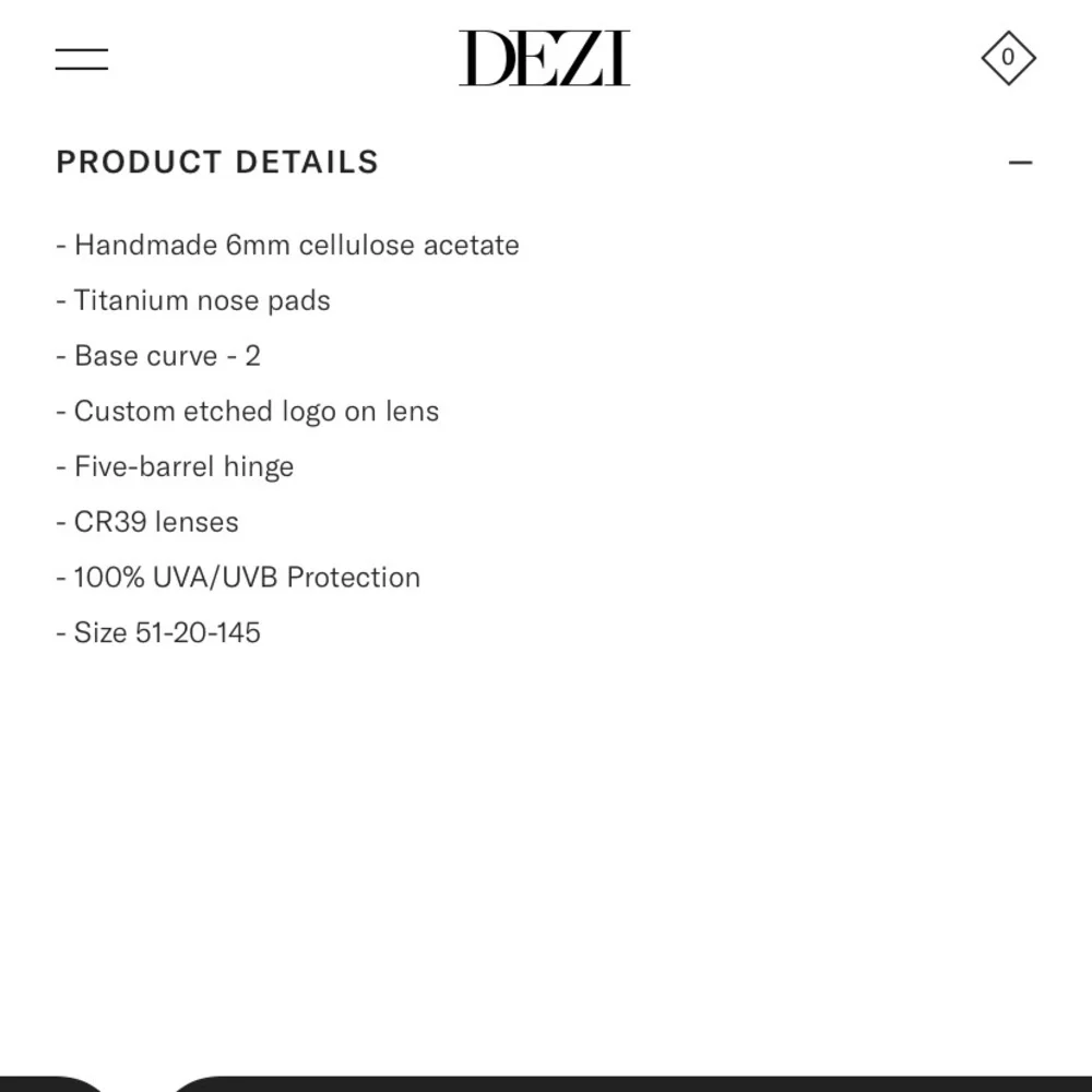DEZI Charge It Sunglasses - Alluded Nude / Smoke Gradient (worn once)